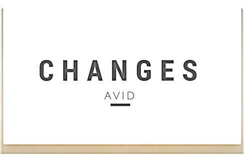 Avid Changes