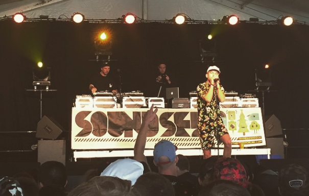SonReal performing at Soundest 2015