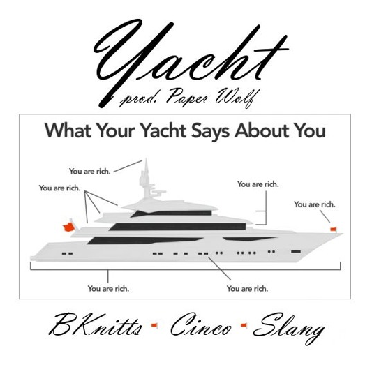 [Audio] "Yacht" - BKnitts feat. Cinco & Slang