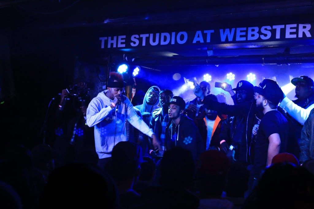 Tray Pizzy at Webster Hall NYC