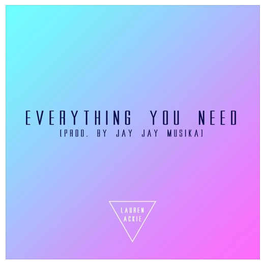 [Audio] "Everything You Need" - Lauren Ackie