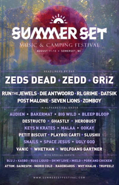 Summer Set Music Festival Announces Lineup: Run the Jewels Leads the Hip Hop Lineup